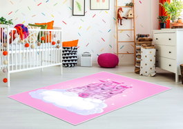 Conceptum Alfombra Kids-71 Rosa 80 x 120 cm